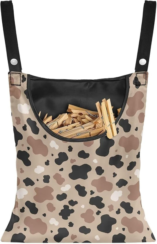 Clothes Pin Hanging Bag, Clothes Pins Bag Holder Outdoor Stylish Clothespin Bag by Unknown