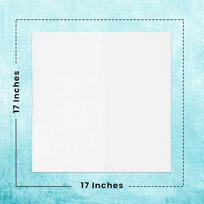 24 Pack New Lint Free Rags, 100% Cotton Cloth - Image 3