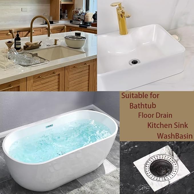 Shower Drain Hair Catcher, Shower Drain Cover - Image 4