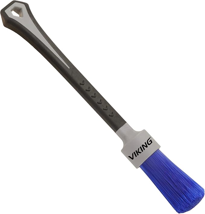 VIKING Cleaning Brush for Lug Nuts, Wheel Brush for Car Detailing Kit, 8.5 Inch by VikingCarCare