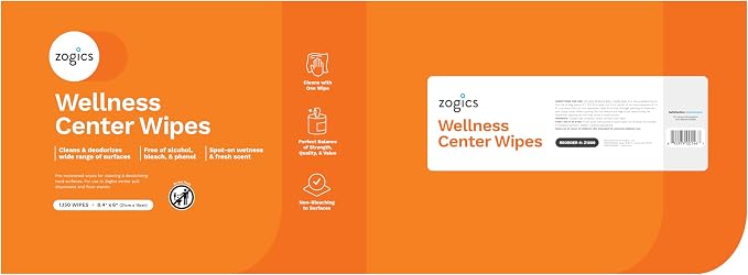Zogics Wellness Center Cleaning Wipes – Gym Wipes - Image 7