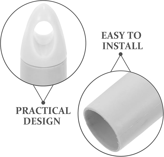 Broom Handle Grip Replacement Sleeve 4.96In Ergonomic Rubber Cover - Image 7