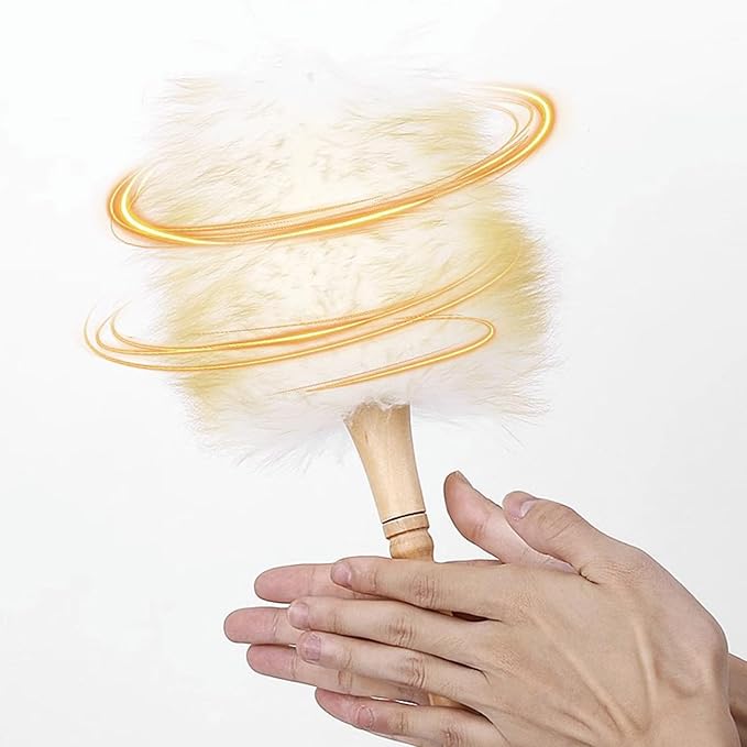 Sofa Nonstatic Hanging Rope Modern Home Cleaning Wood Handle Furniture Dust - Image 3