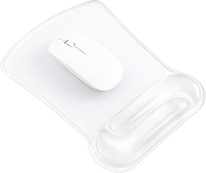 Ospelelf Clear Gel Mouse Pad by OspelelfOfficeSupplies
