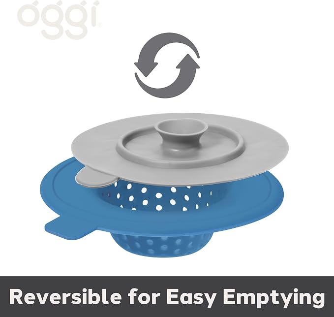 OGGI Silicone Sink Strainer & Stopper Set- Great Kitchen Sink Strainer - Image 6
