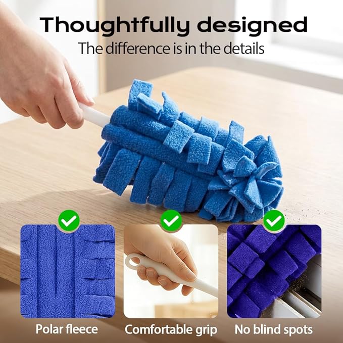 Reusable Duster Refills, Fleece Duster Refill Reusable Dusters - Image 3