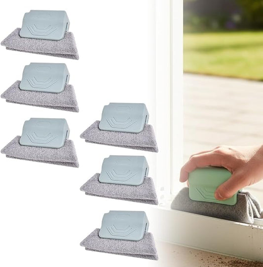 Magic Window Track Cleaner, 2026 New Window Groove Cleaning Brush Tools Set by FANSUIT