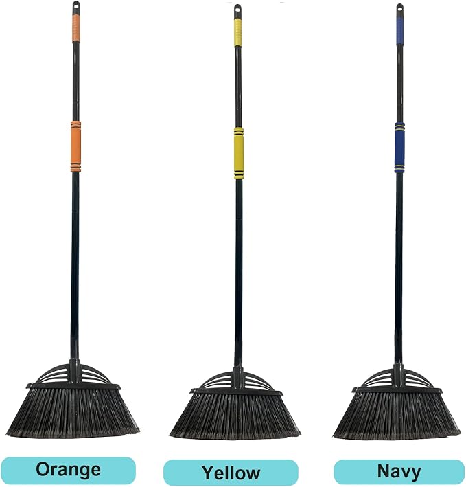 Four-Section Rod Long-Handled Broom, Heavy-Duty Broom, Angle Broom - Image 4