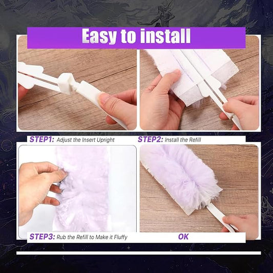 Duster Refills Compatible with Swiffer Duster, Heavy Duty Multi Surface Duster - Image 2