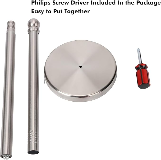 Toilet Paper Holder Stand Holding Up to 5 Paper Rolls, Free-Standing Spare - Image 5