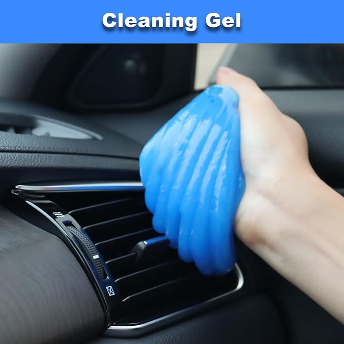 Windshield Cleaner Tool, Car Cleaning Kit Interior Cleaner, Car Detailing - Image 4