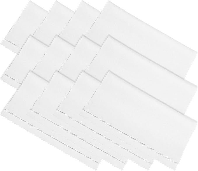 PATIKIL Eyeglass Microfiber Cleaning Cloth 7"x6", 12 Pack Glasses Cleaning by PATIKIL