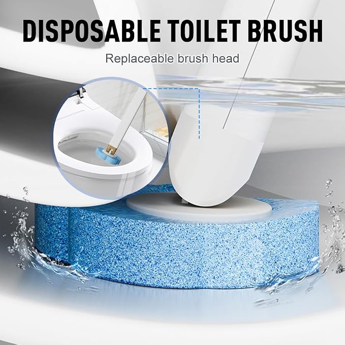 36 PCS Disposable Toilet Brush Heads, Toilet Bowl Wand Refills - Image 6