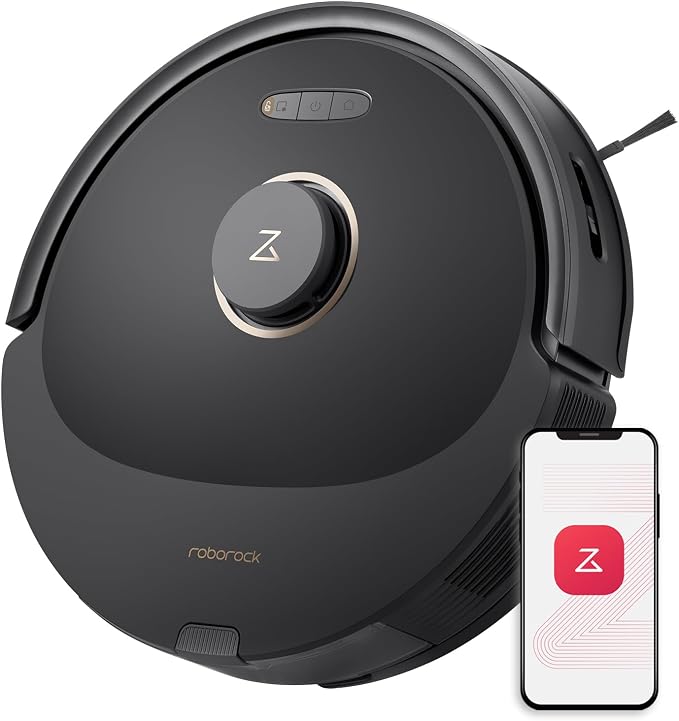 roborock Q8 Max Robot Vacuum and Mop Cleaner, DuoRoller Brush, 5500Pa Strong by Roborock