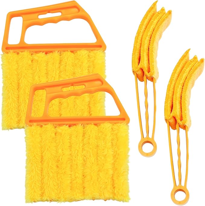 Car Window Venetian Blind Cleaner Duster Tool, Handheld Automotive Duster by Unknown