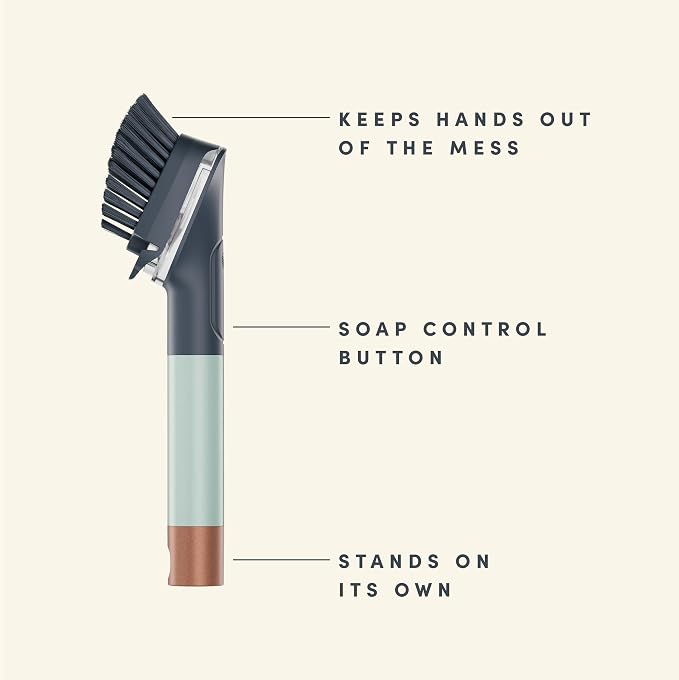 Brite by Scotch-Brite Limited Edition Mess-Free Dishwand, Sleek and Stylish - Image 2