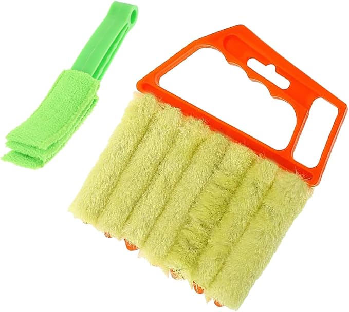 Operitacx Handheld Blinds Cleaning Brush 2pcs Set 7-Finger and 3-Finger Window by Operitacx