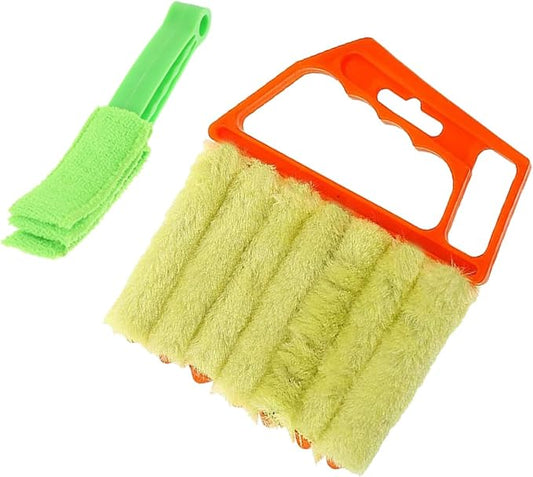 Operitacx Handheld Blinds Cleaning Brush 2pcs Set 7-Finger and 3-Finger Window by Operitacx