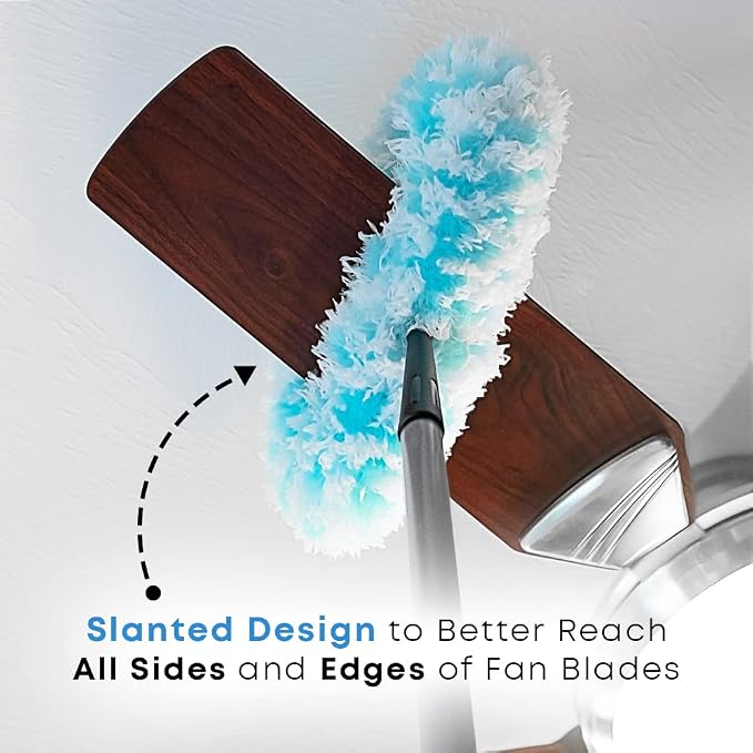 Fuller Brush Fuzzy Fan Duster – Dust & Clean Ceiling Fans, Woodwork – - Image 6