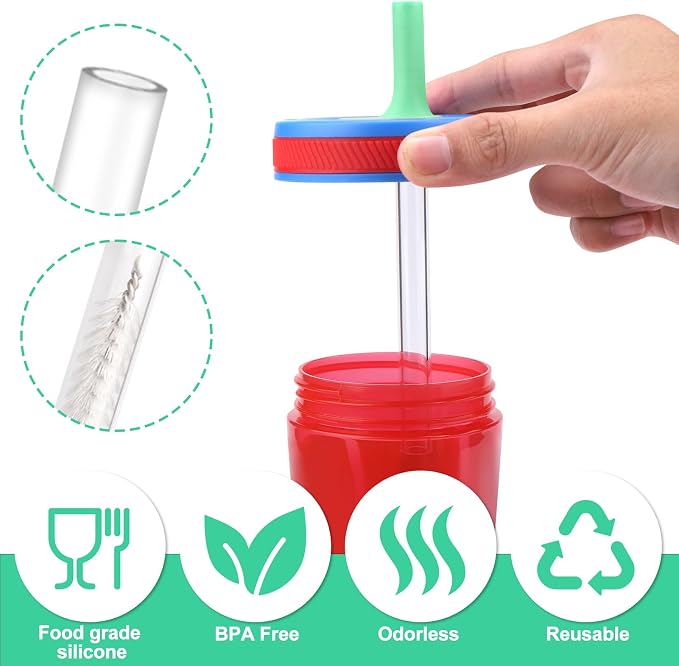 XANGNIER Replacement Straws and Bite Valve Compatible - Image 5