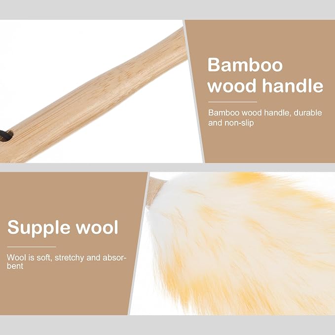 VILLCASE Lambswool Duster for Cleaning - Image 3