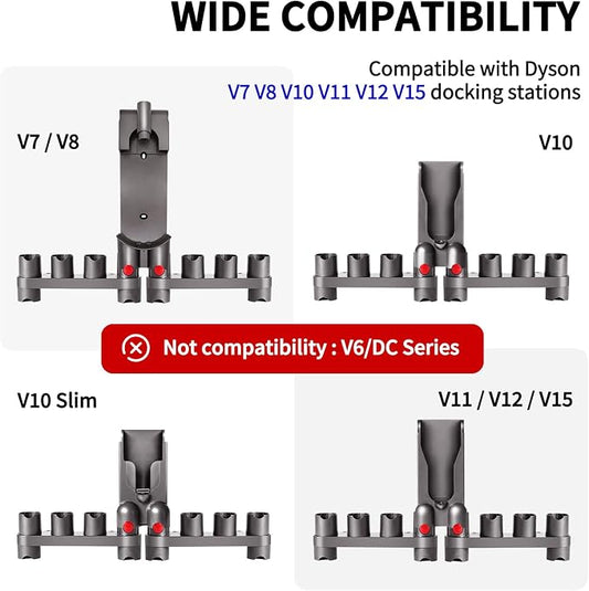 Premium Accessory Holders for Dyson Vacuum Cleaners - Image 2