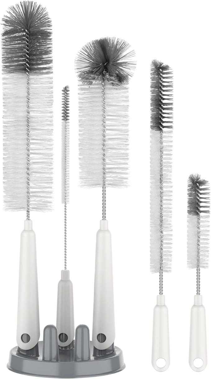 MR.SIGA 5 Pack Bottle Brush Cleaning Set by MRSIGA