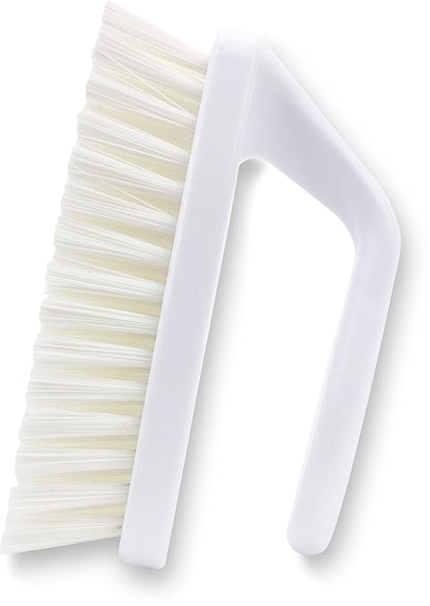SPARTA Scrub Brush with Iron Shaped Handle and Stiff Bristles, Heavy Duty - Image 2