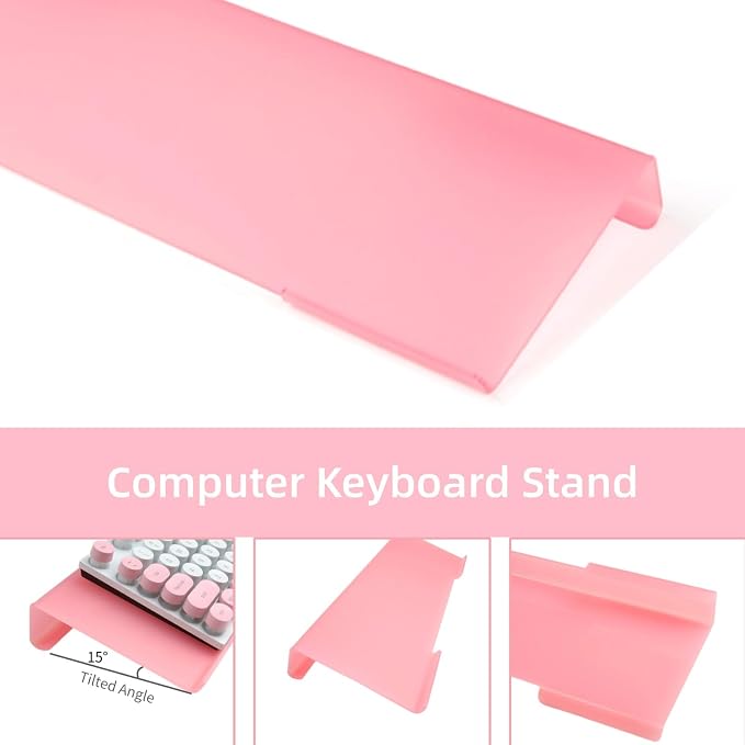 Ergonomic Cloud Gel Wrist Rest&Computer Keyboard Stand, Massage Wrist Rest - Image 3