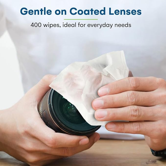 Care Touch Lens Wipes for Eyeglasses- 400 Count Individually Wrapped Pre- - Image 6