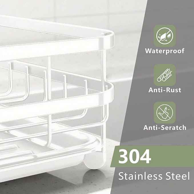 Dish Drying Rack Stainless Steel Drying Racks - Image 5