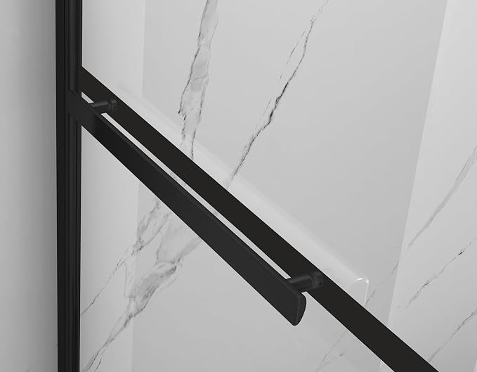 Sunrosa Pivot Tub Shower Door 34"58", Folding Bathtub Door - Image 2