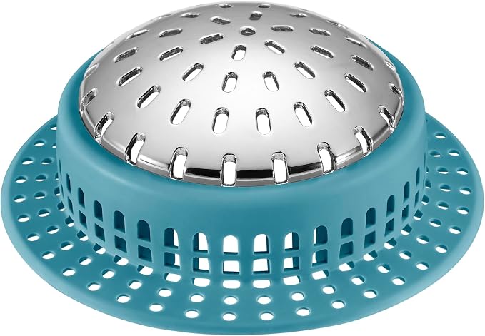 Shower Drain Hair Catcher, Shower Drain Cover, Bathtub Drain Hair Catcher by SayGoodbyetoHairClogging