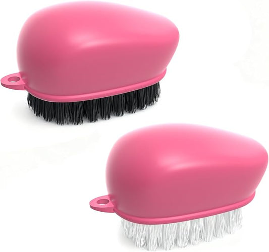 Vegetable Brush Scrubber for Food, Dishwasher Safe Ear-Hanging Veggie & Fruit by Cleangor