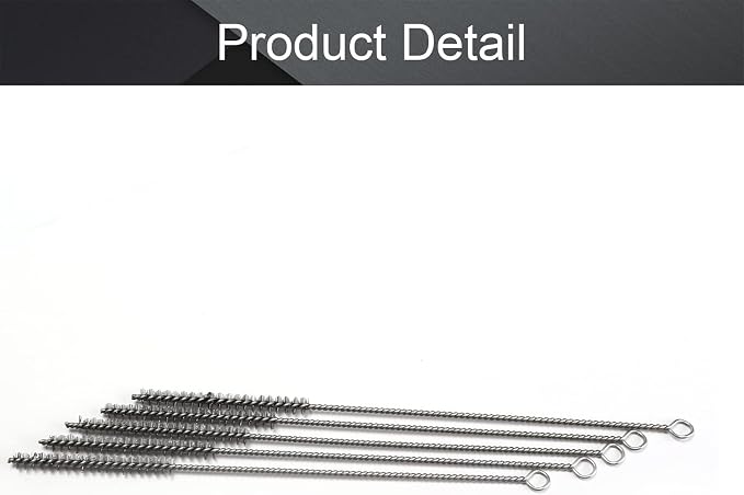 Utoolmart Steel Wire Spiral Power Brushes, 0.4-inch Diameter, 12-inch Length - Image 4