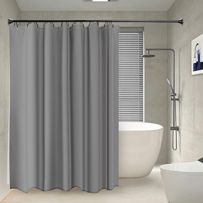 12 Pack Double Shower Curtain Hooks Rings, TENOVEL Double Sided Shower Curtain - Image 8