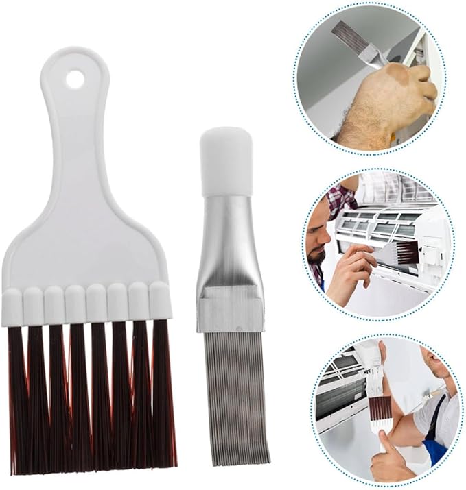 Cabilock 4sets Radiator Fin Comb Cleaning Tools - Image 2