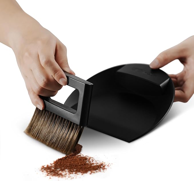 MHW-3BOMBER Small Coffee Brush, Hand Broom and Dustpan Set, Magnetic Small by MHW-3BOMBER