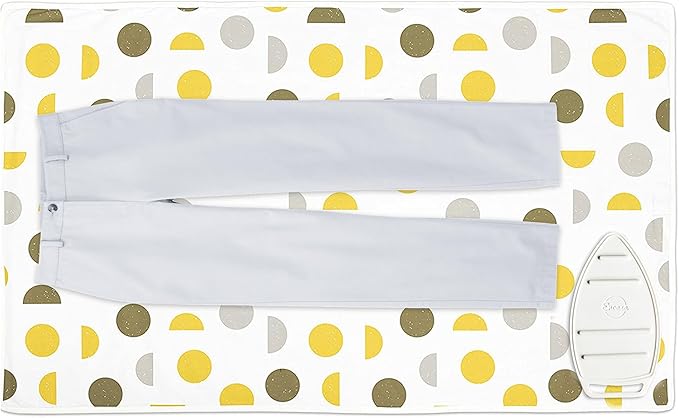 Encasa XO Ironing Mat/Pad with 3mm Padding & Silicone Iron Rest by EncasaXO