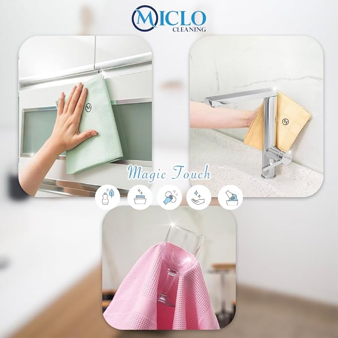 Microfibre Premium Cleaning Cloth Set of 3 - Image 6