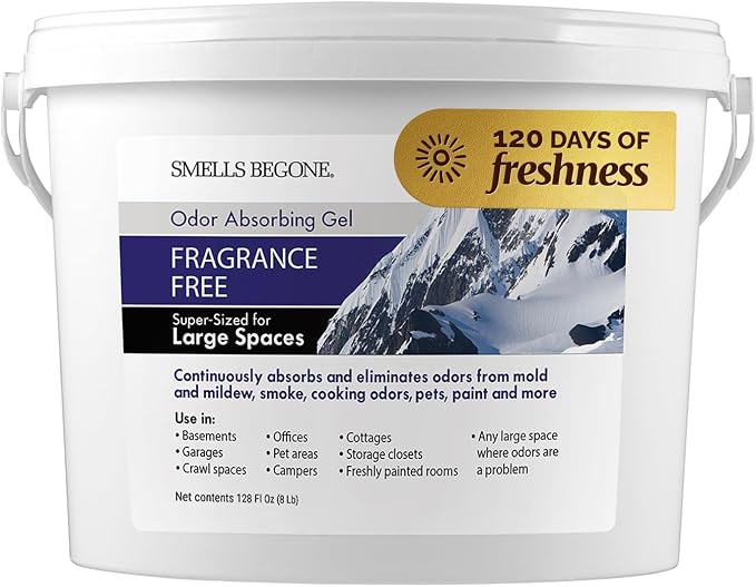 SMELLS BEGONE 1-Gallon Odor Absorber Gel by SMELLSBEGONE