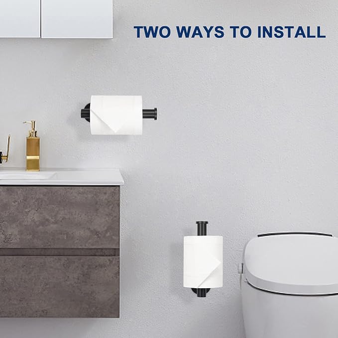 NearMoon Toilet Paper Holder Self Adhesive, Premium Thicken SUS304 Stainless - Image 3