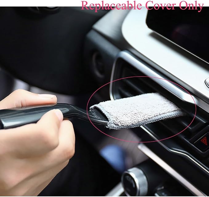 5 Pack Double Head Car Duster Microfiber Sleeves Replacement 2 in 1 Car - Image 5