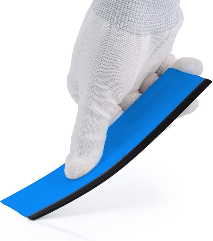 FOSHIO 6 Inch Rubber Squeegee for Kitchens, Shower and Car Windows, Film - Image 5