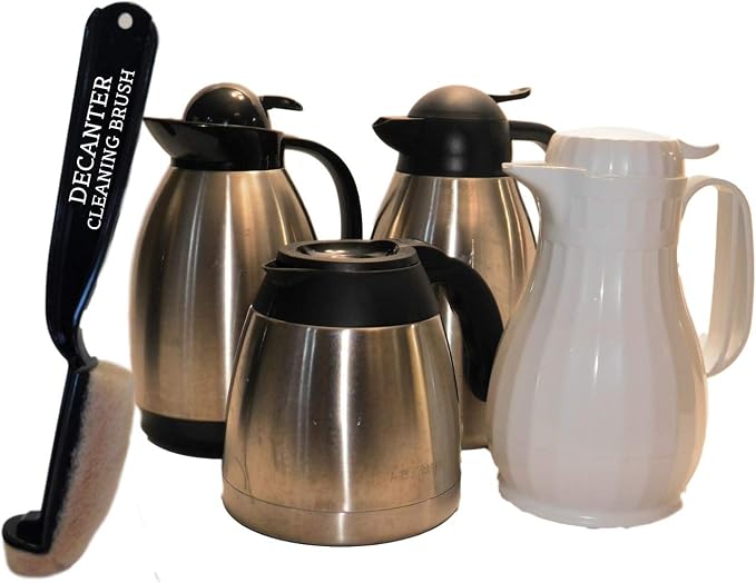 COFFEE DECANTER CLEANING BRUSH LIFETIME GUARANTY, THERMAL INSULATED CARAFE by Unknown