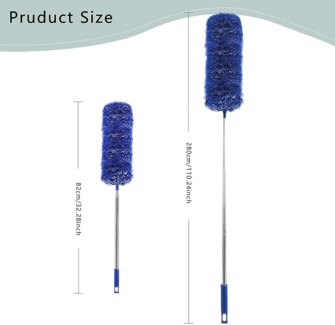 Dusters for Cleaning High Ceiling Fan, Microfiber Feather Duster - Image 3