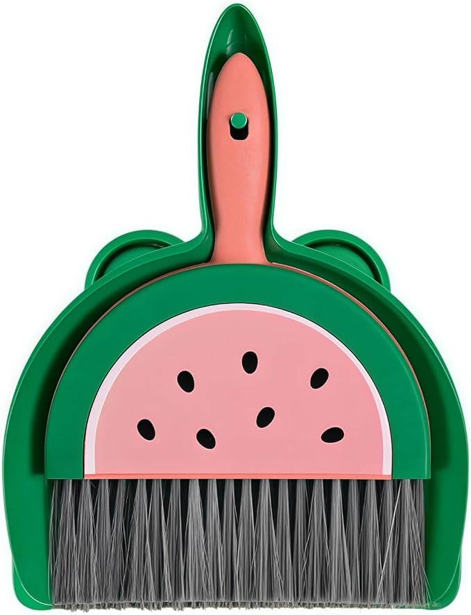 1Pcs Small Broom and Dustpan Set Cute Little Yellow Green Hand Mini Broom and by IQICJewelry
