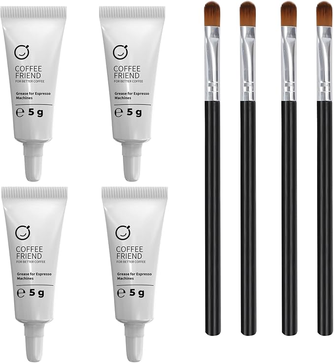 Espresso Machine Grease, Silicone Grease-Coffee machine lubricant 5g Tube fit by yianteng