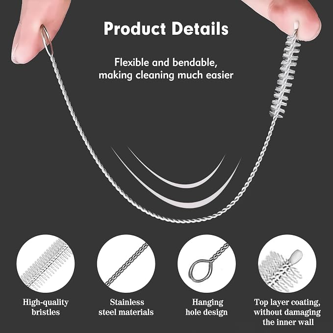 18Pcs Straw Cleaner Brush, Straw Cleaner - Image 3