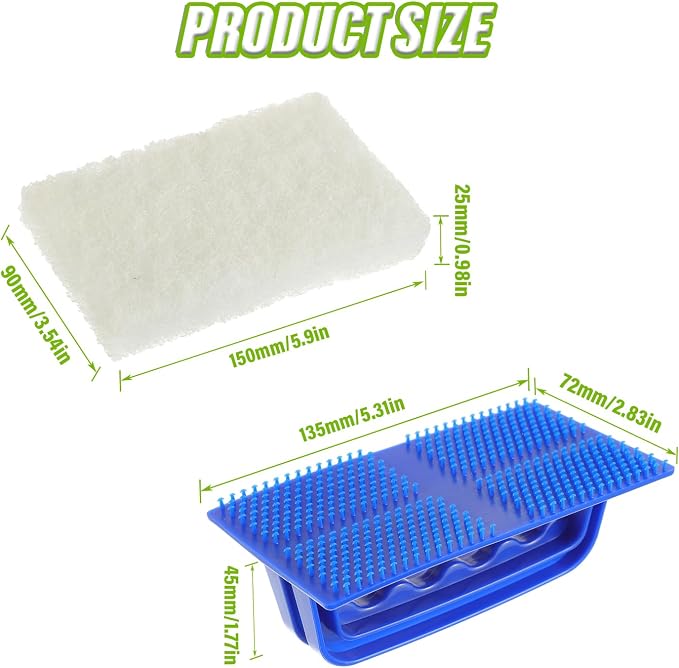 5 Pack Electric Cleaning Brush Pad Kitchen Bathroom Household Cleaning Pad - Image 2